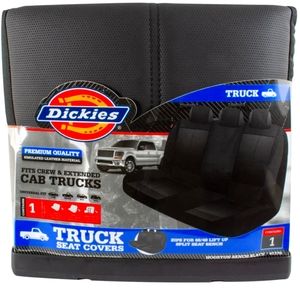 Dickie's Houston Black Truck Bench Seat Cover